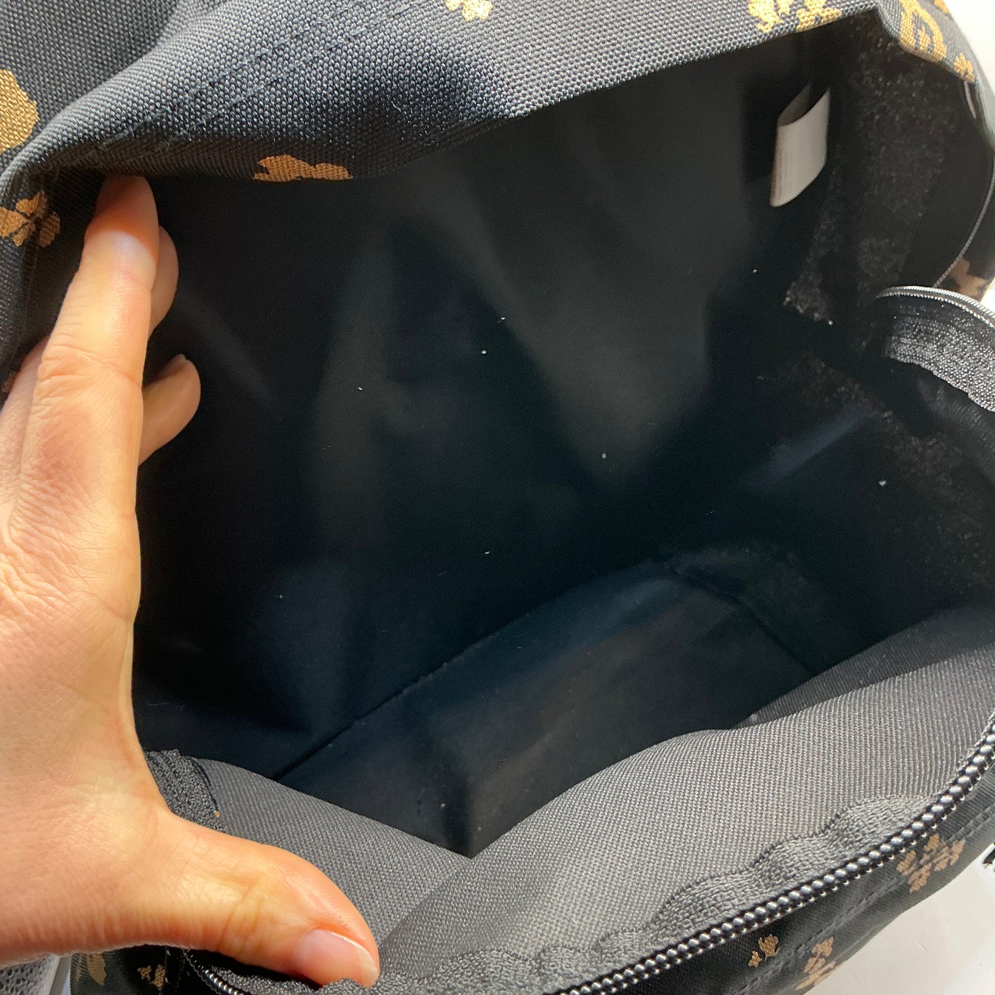 Eastpak black and gold Rucksack, Backpack