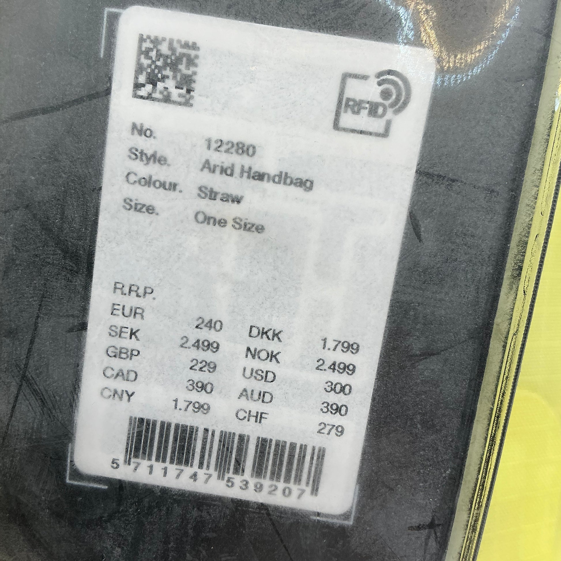 Rains, waterproof roll top bag, some slight marks