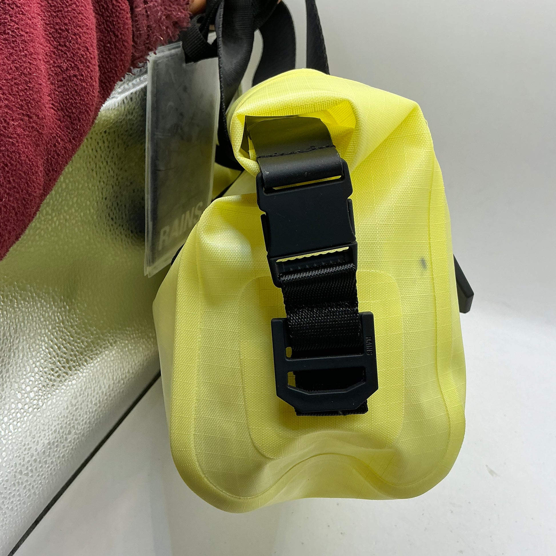 Rains, waterproof roll top bag, some slight marks