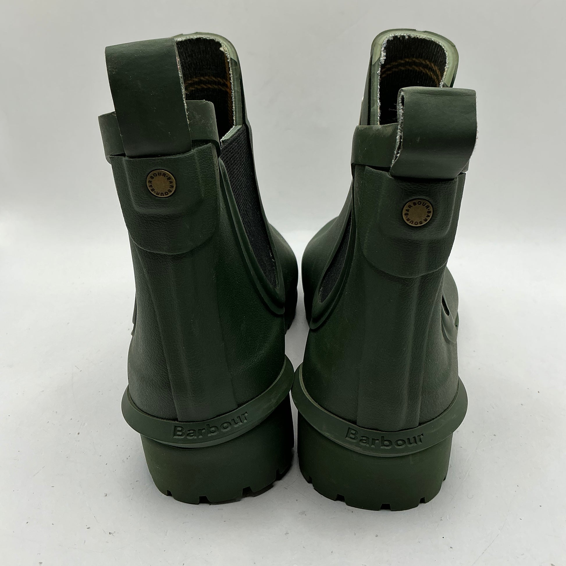 Barbour Wilton welly boots, green