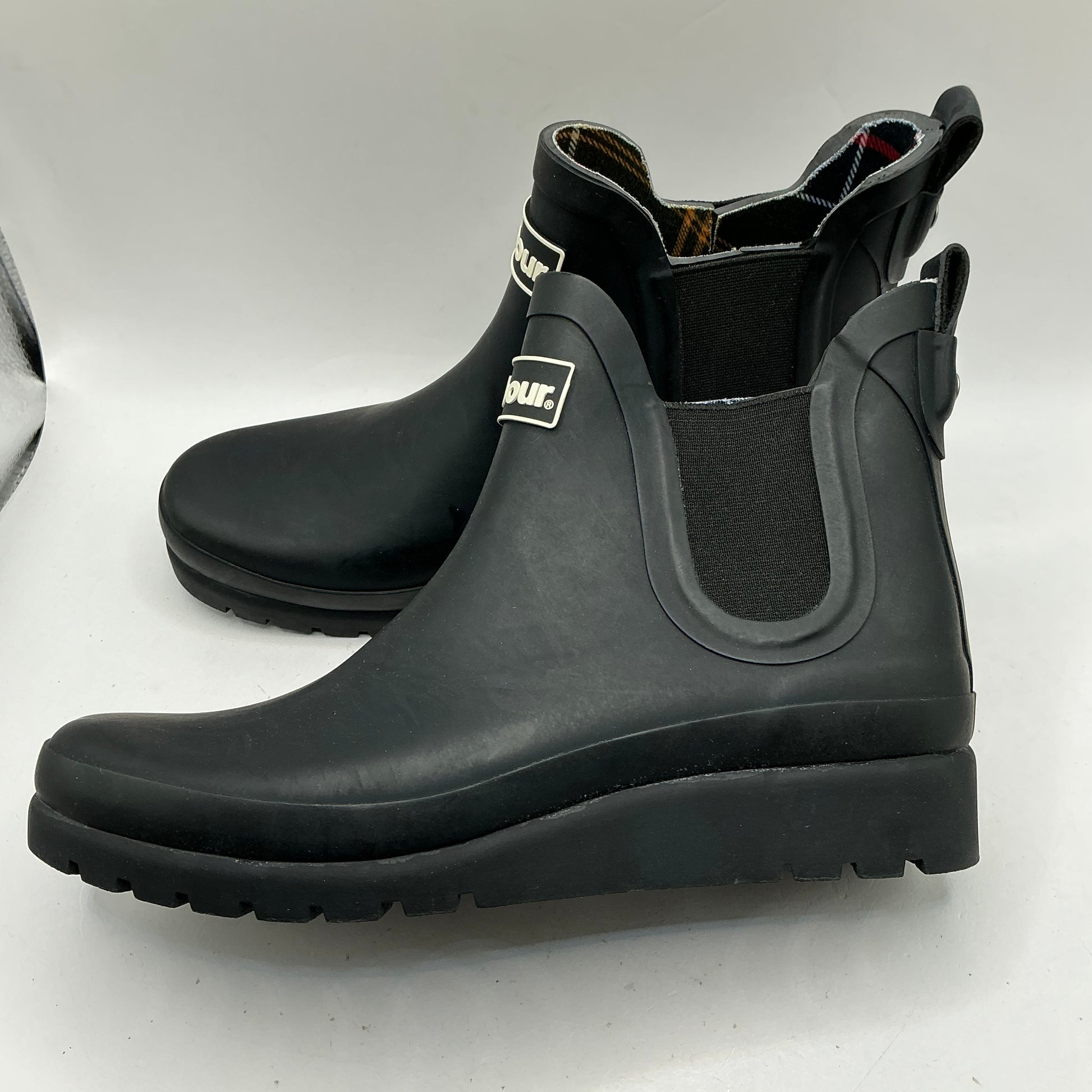 Barbour Clifton welly boots, black