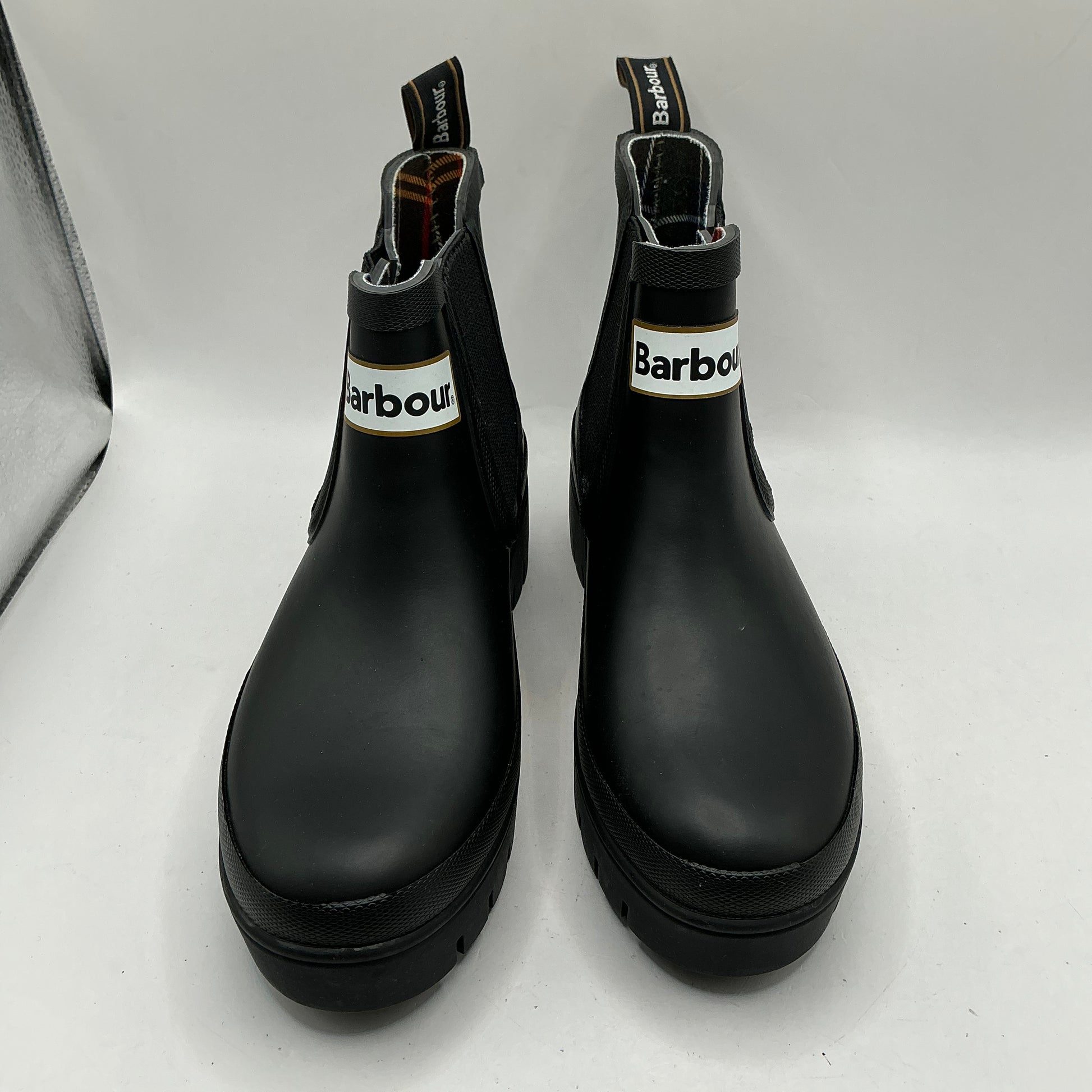 Barbour Halton welly boots, black
