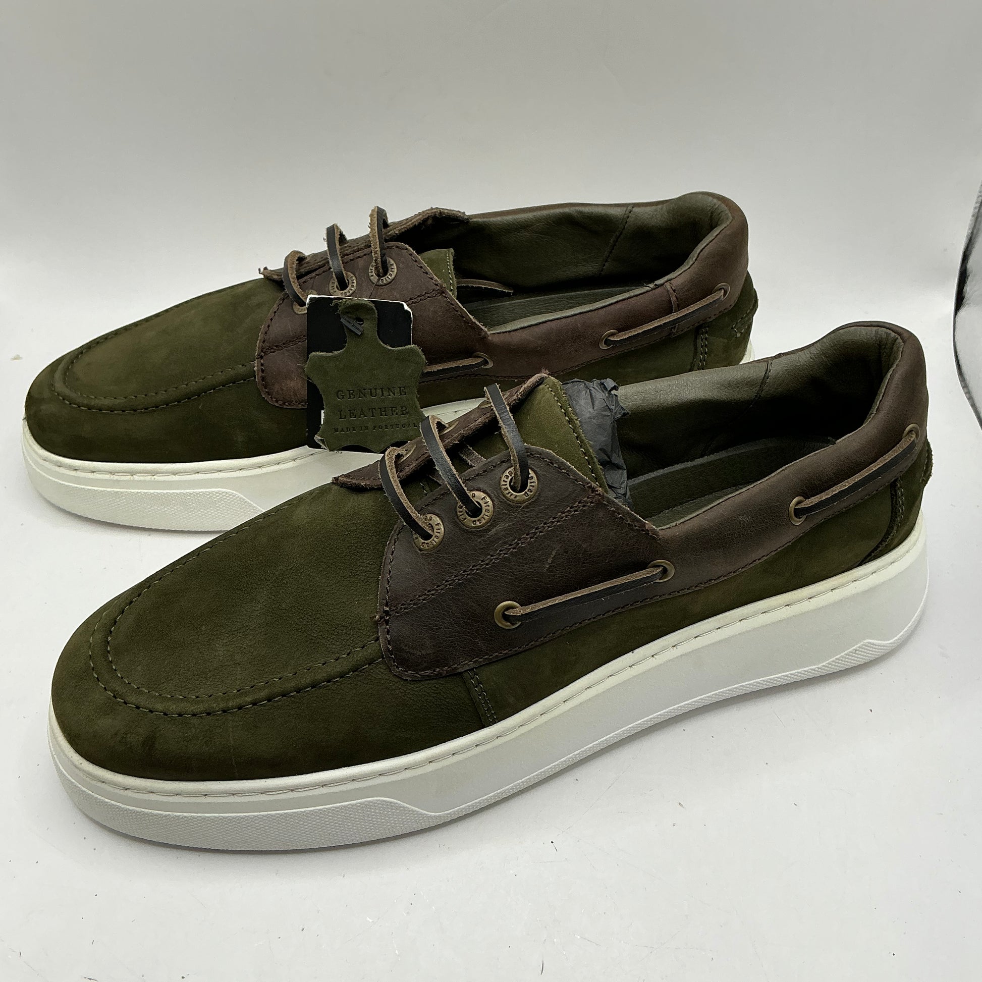 Firetrap Suede and Leather Boat Shoes