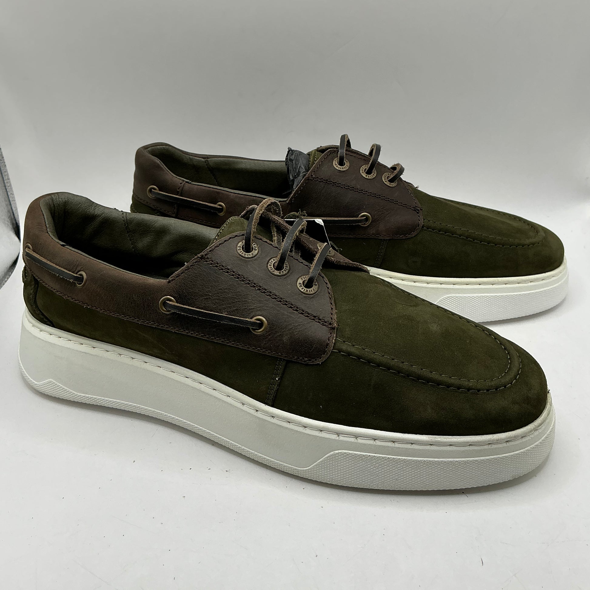 Firetrap Suede and Leather Boat Shoes