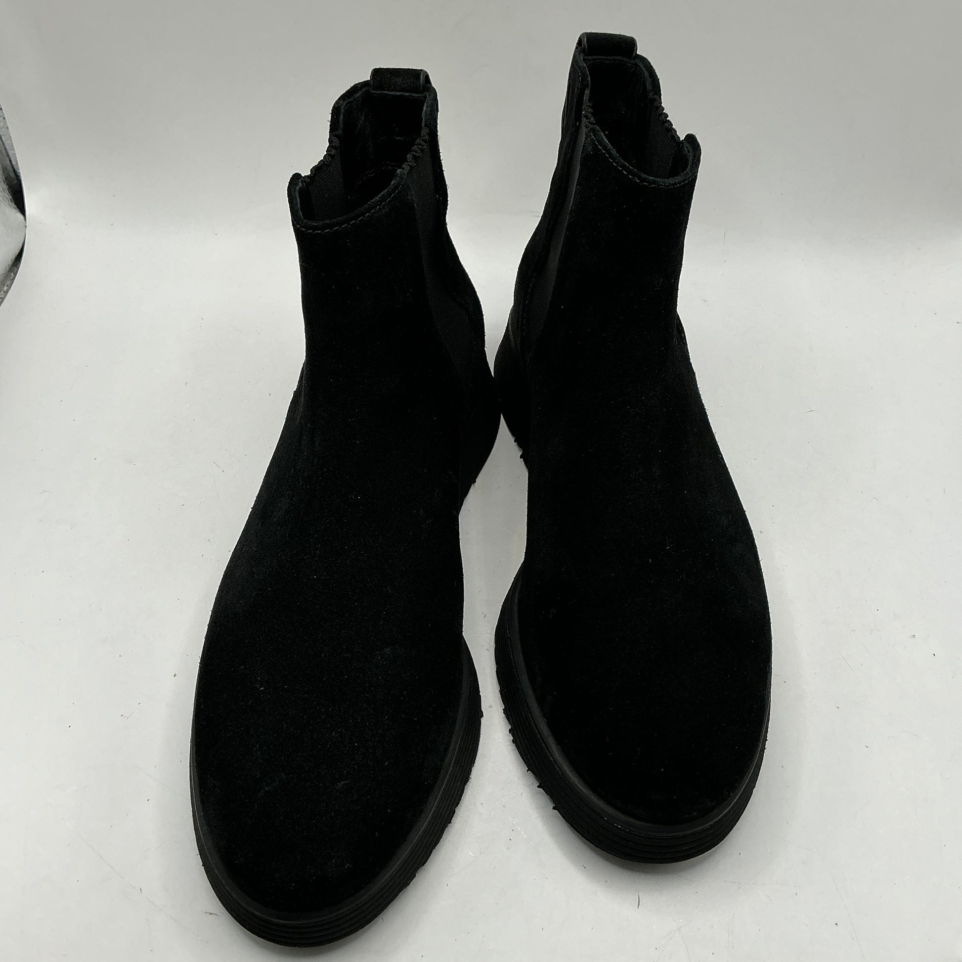 Hogl black suede ankle boots