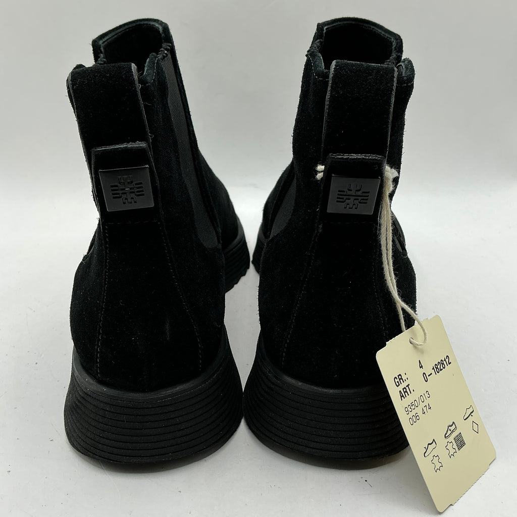 Hogl black suede ankle boots