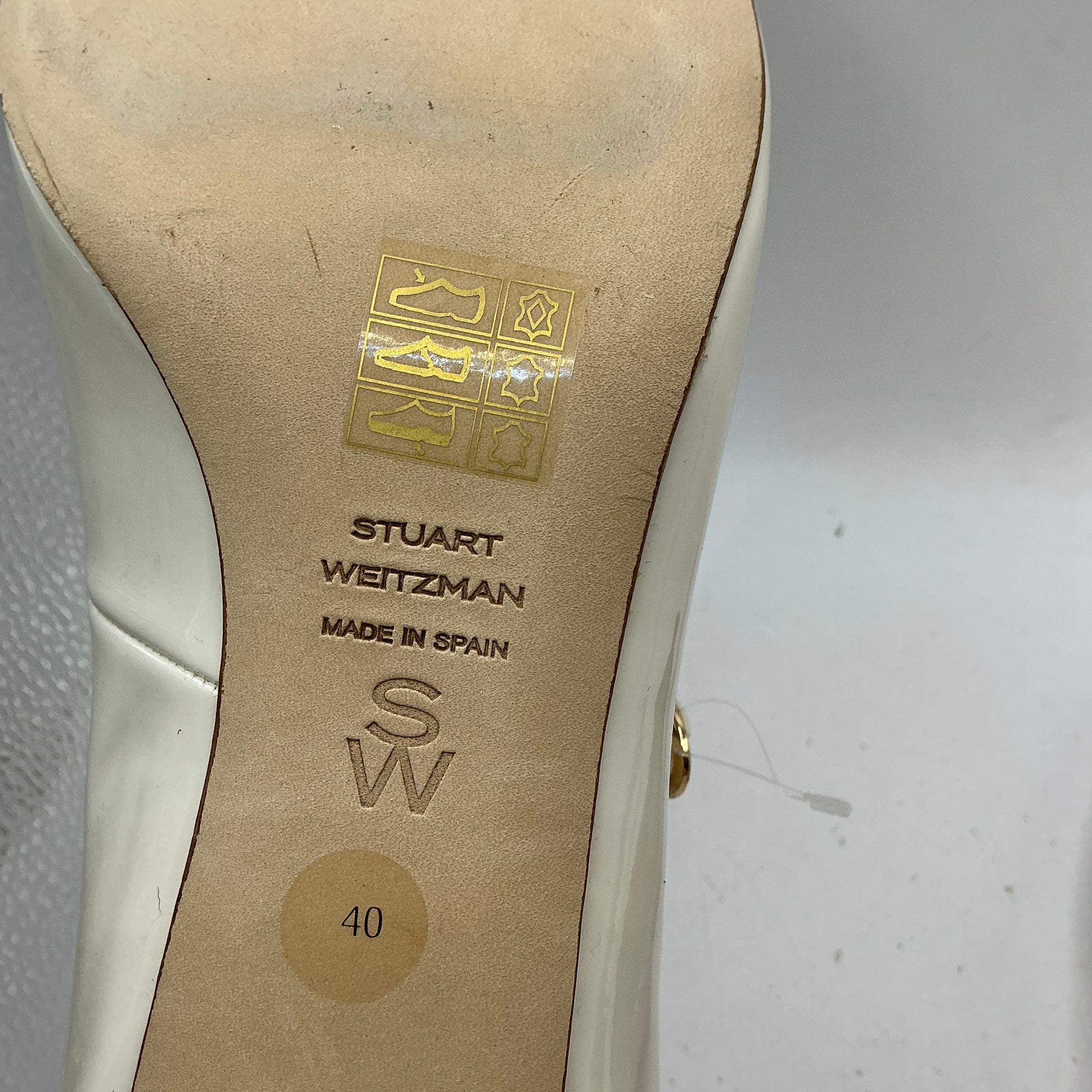 STUART WEITZMAN
VIVIENNE MARY JANE - CLASSIC HEELS - CREAM