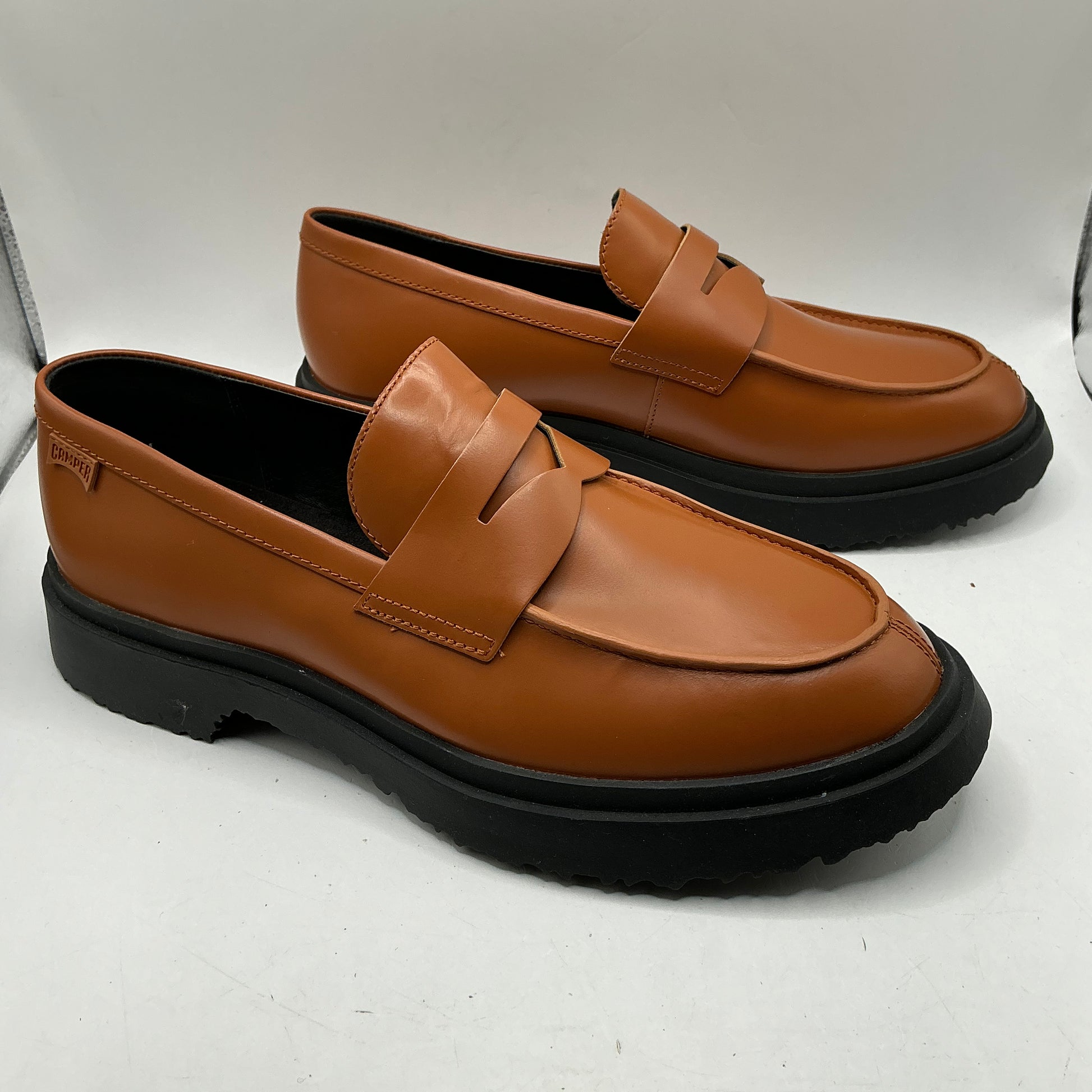 Camper Walden Leather Loafers With Chunky Sole