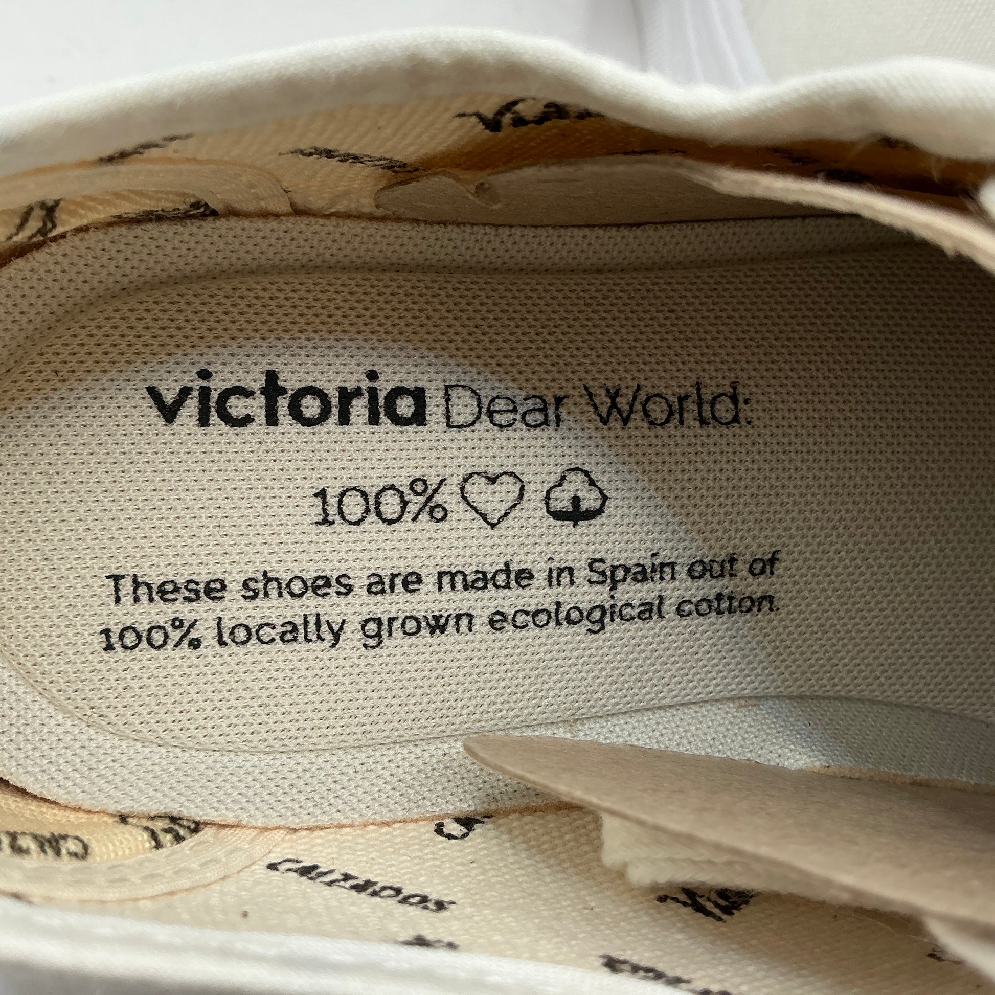 Victoria, cotton platform plimsolls, trainers