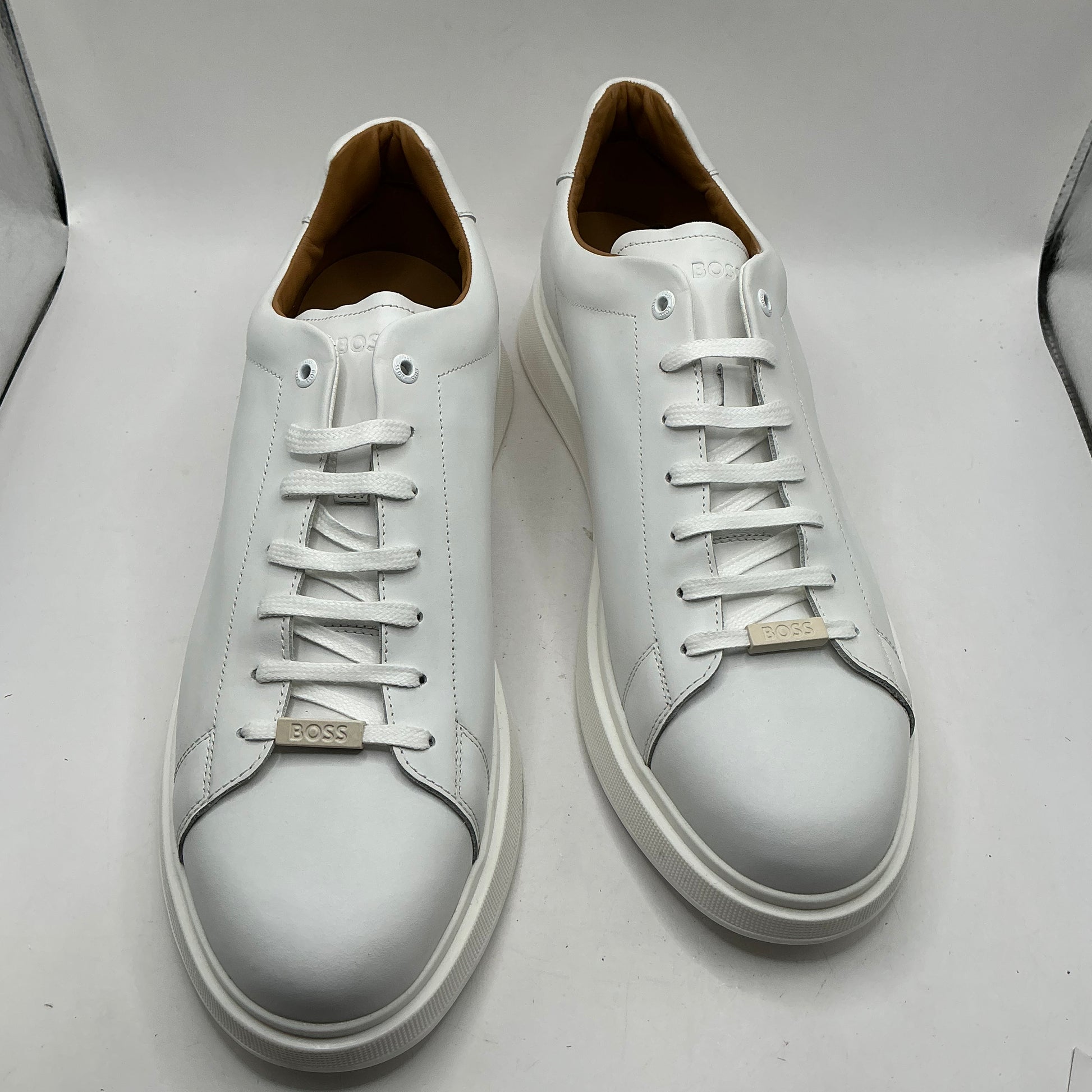 Boss, Bulton Low Top Leather Trainers