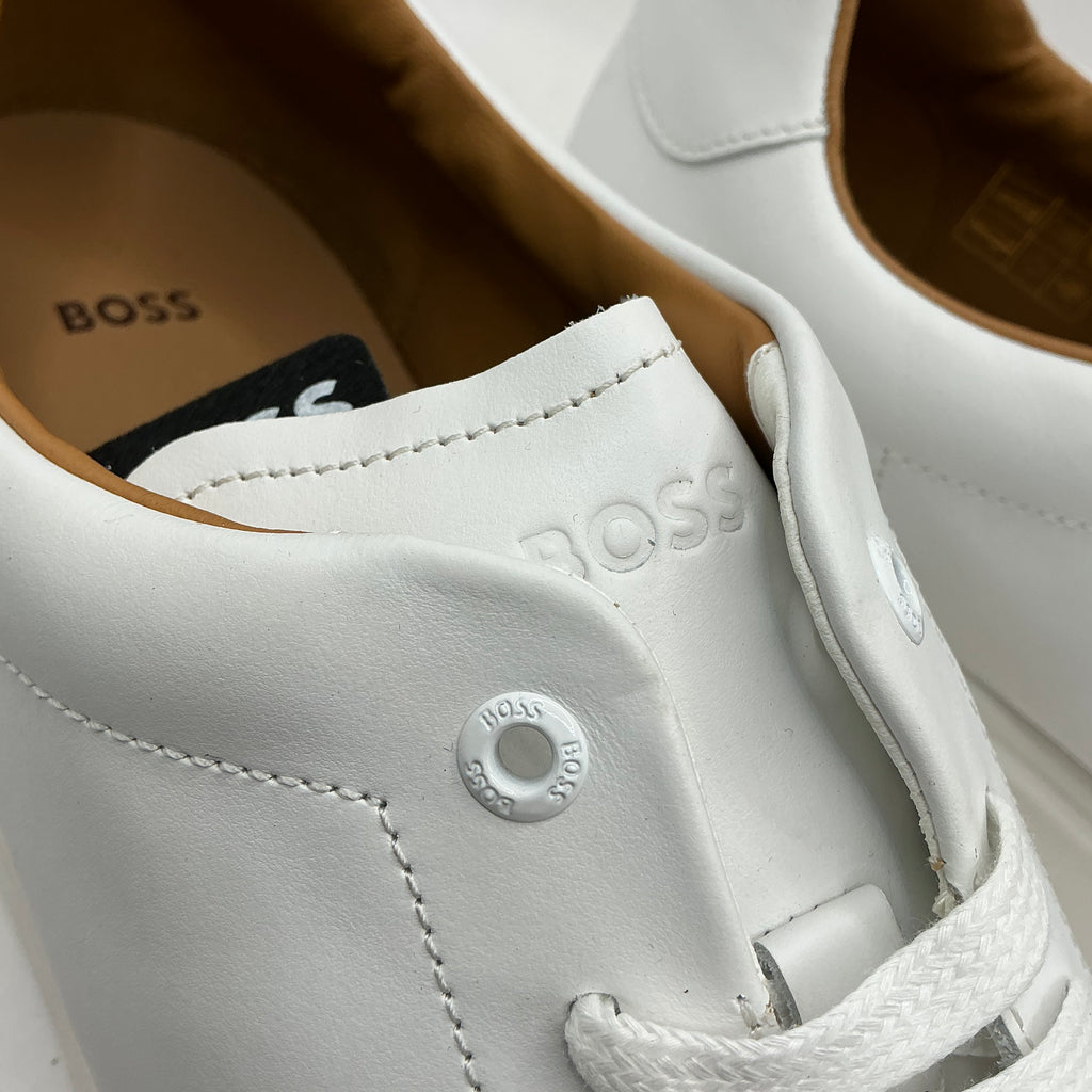 Boss, Bulton Low Top Leather Trainers