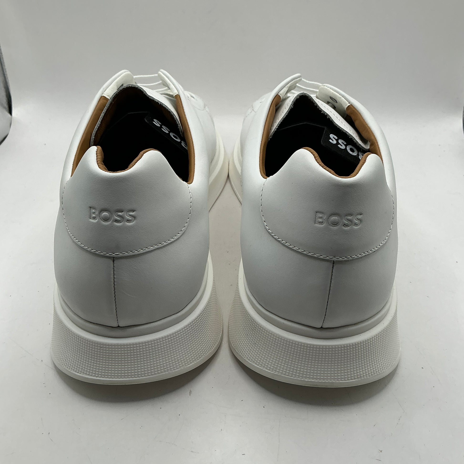 Boss, Bulton Low Top Leather Trainers