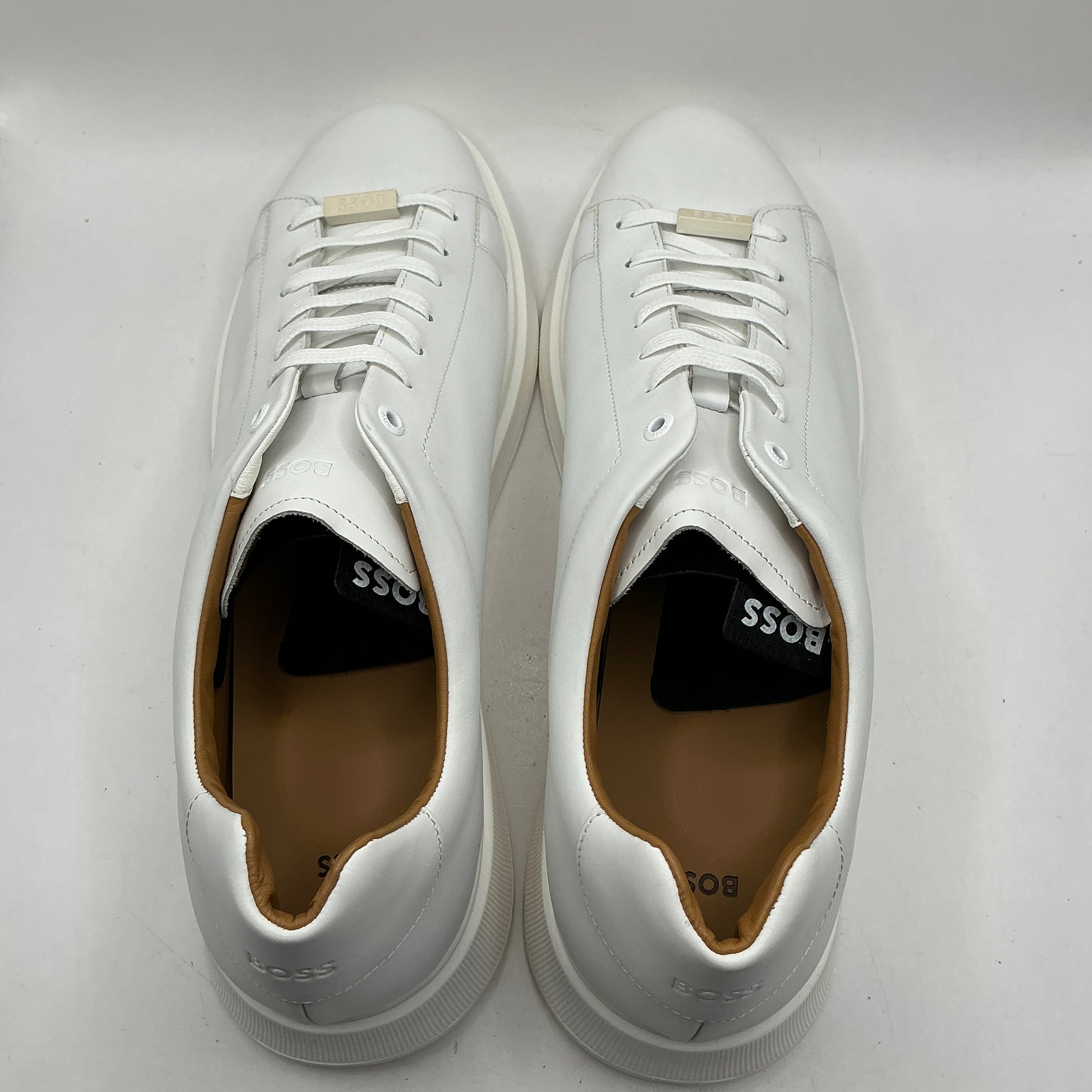 Boss, Bulton Low Top Leather Trainers