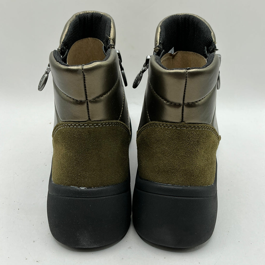 Scholl, Aprica Bronze ankle boots