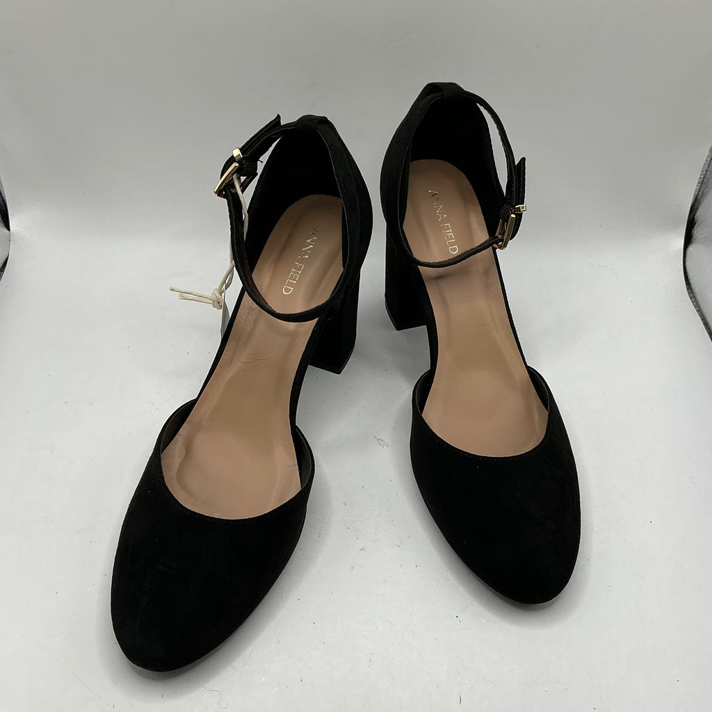 Anna Field black shoes with ankle strap