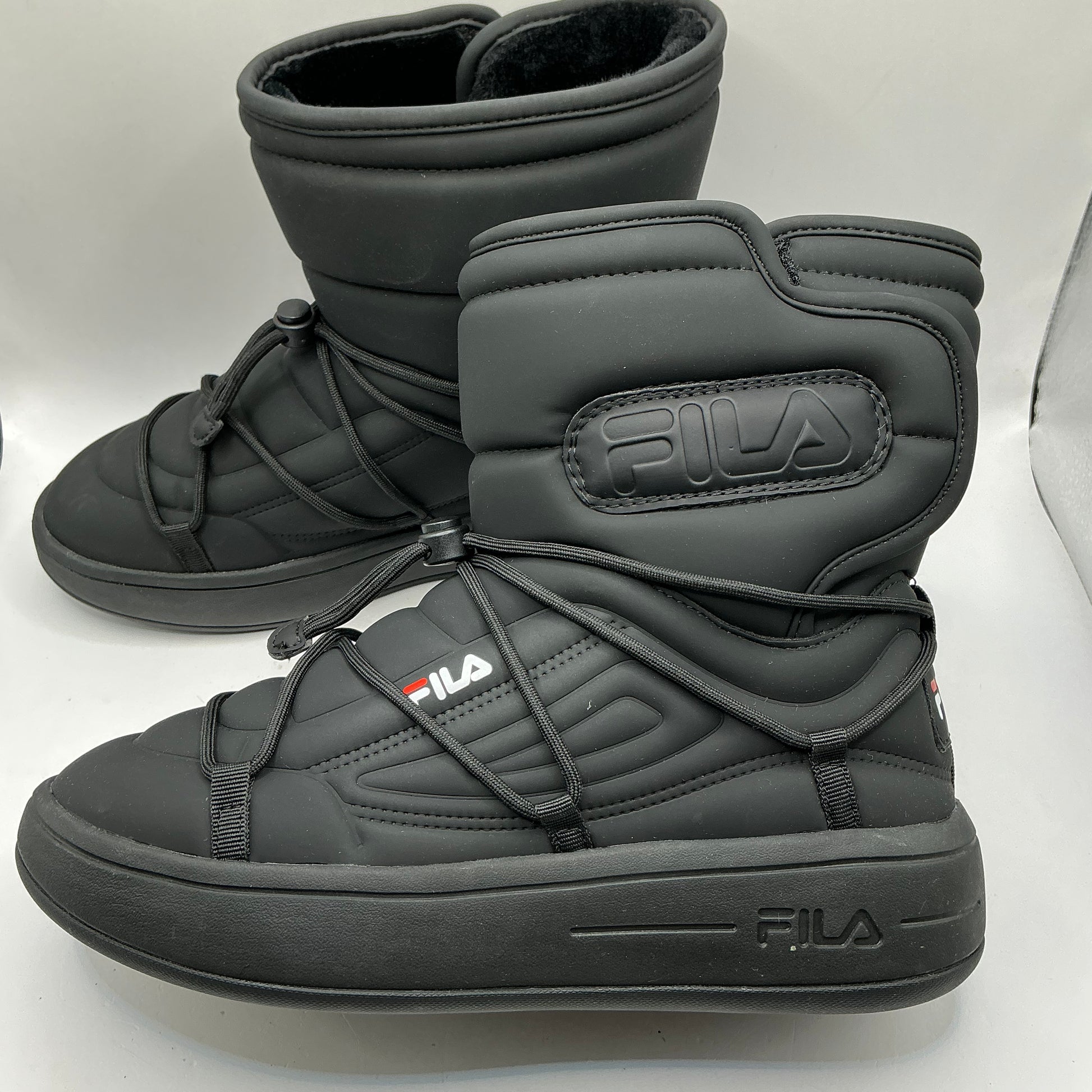 Fila superbubble boots with warm faux fur lining