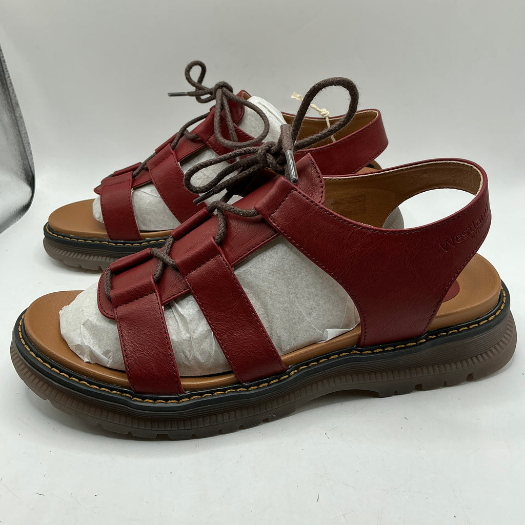 Westland by Josef Seibel, Peyton 14, red sandals
