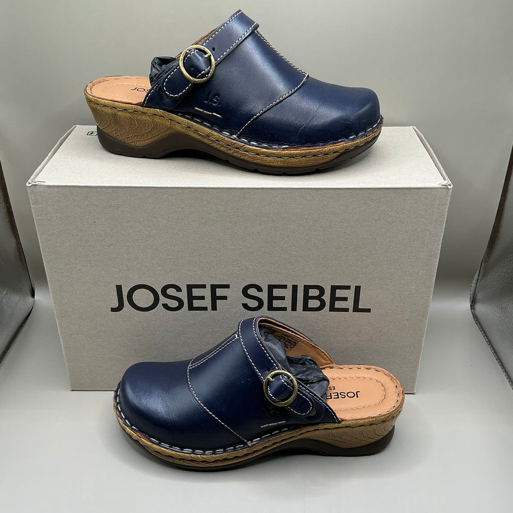 Josef Seibel, Catalonia 83, leather clogs