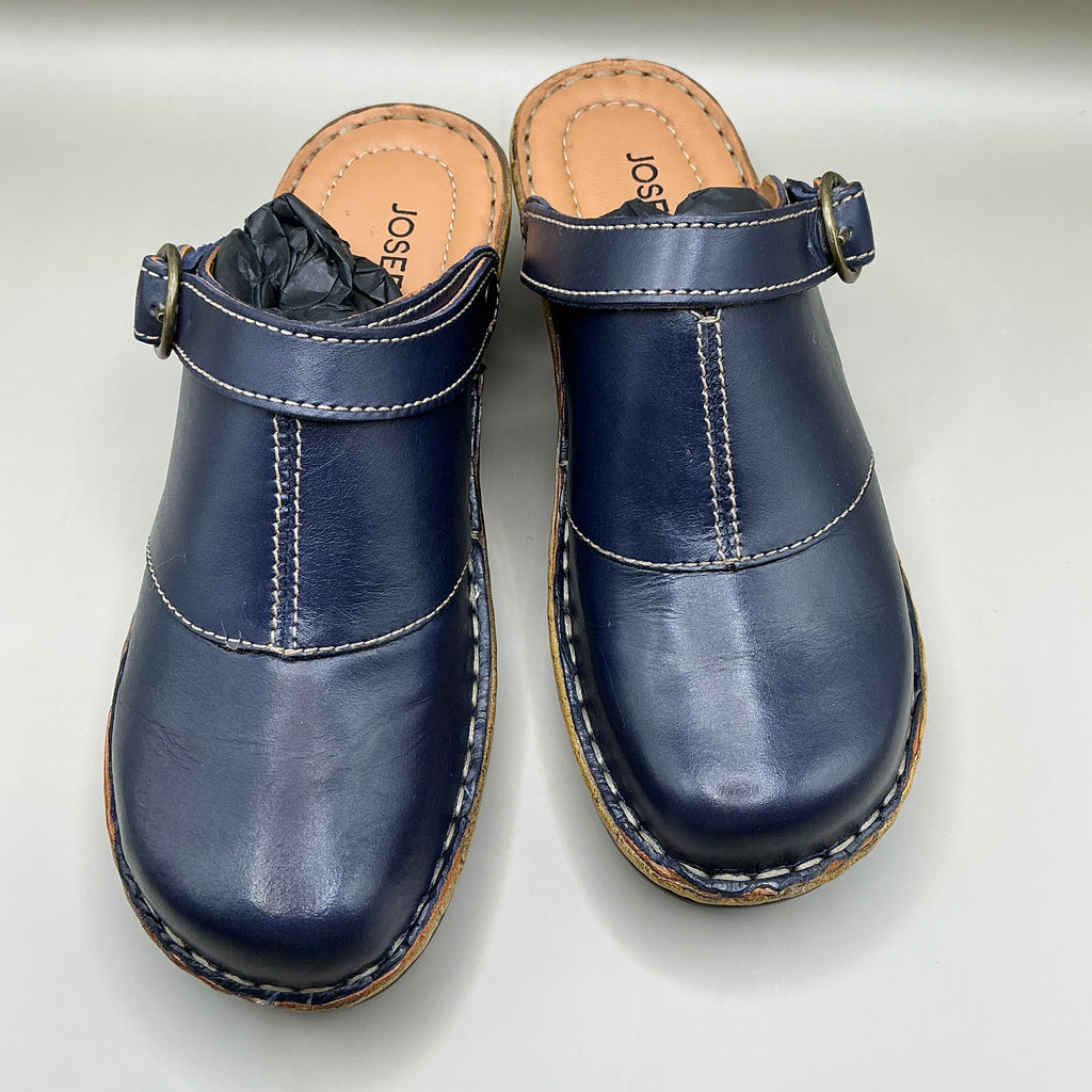 Josef Seibel, Catalonia 83, leather clogs