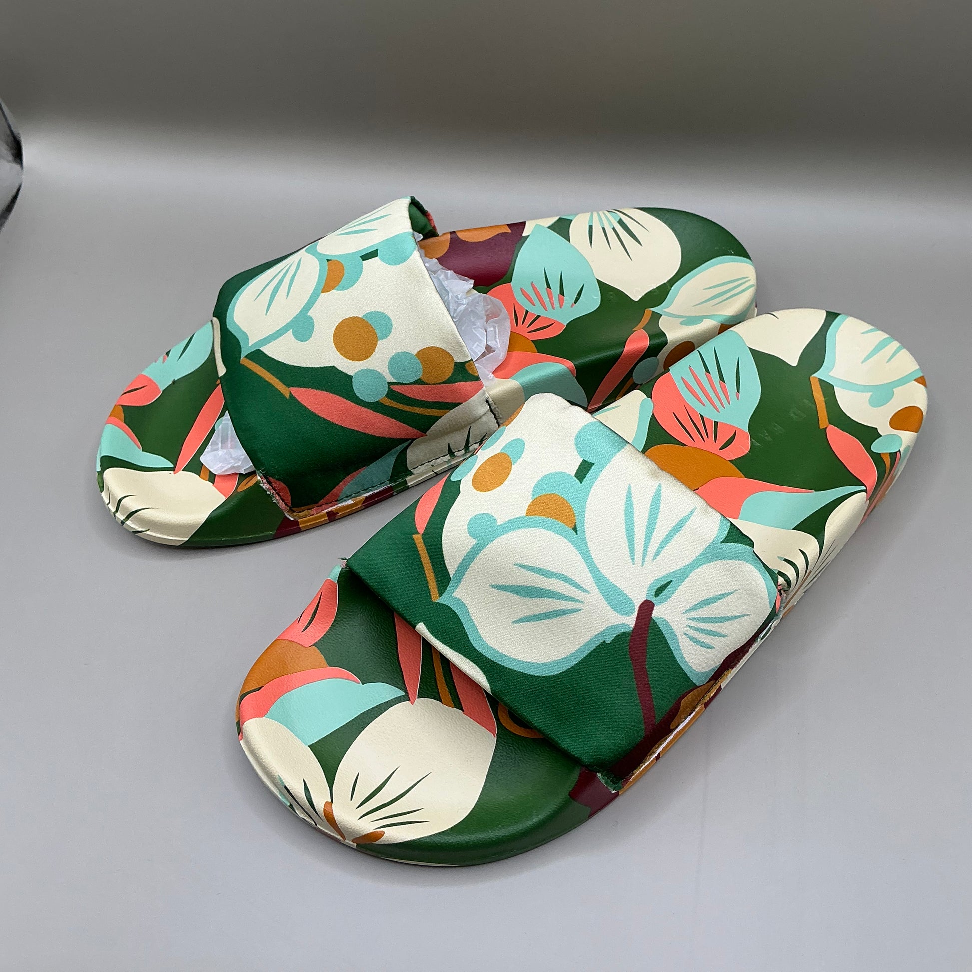 Ted Baker Emerald satin top sliders