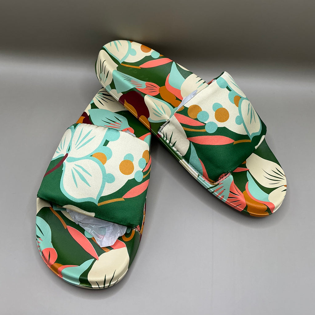 Ted Baker Emerald satin top sliders