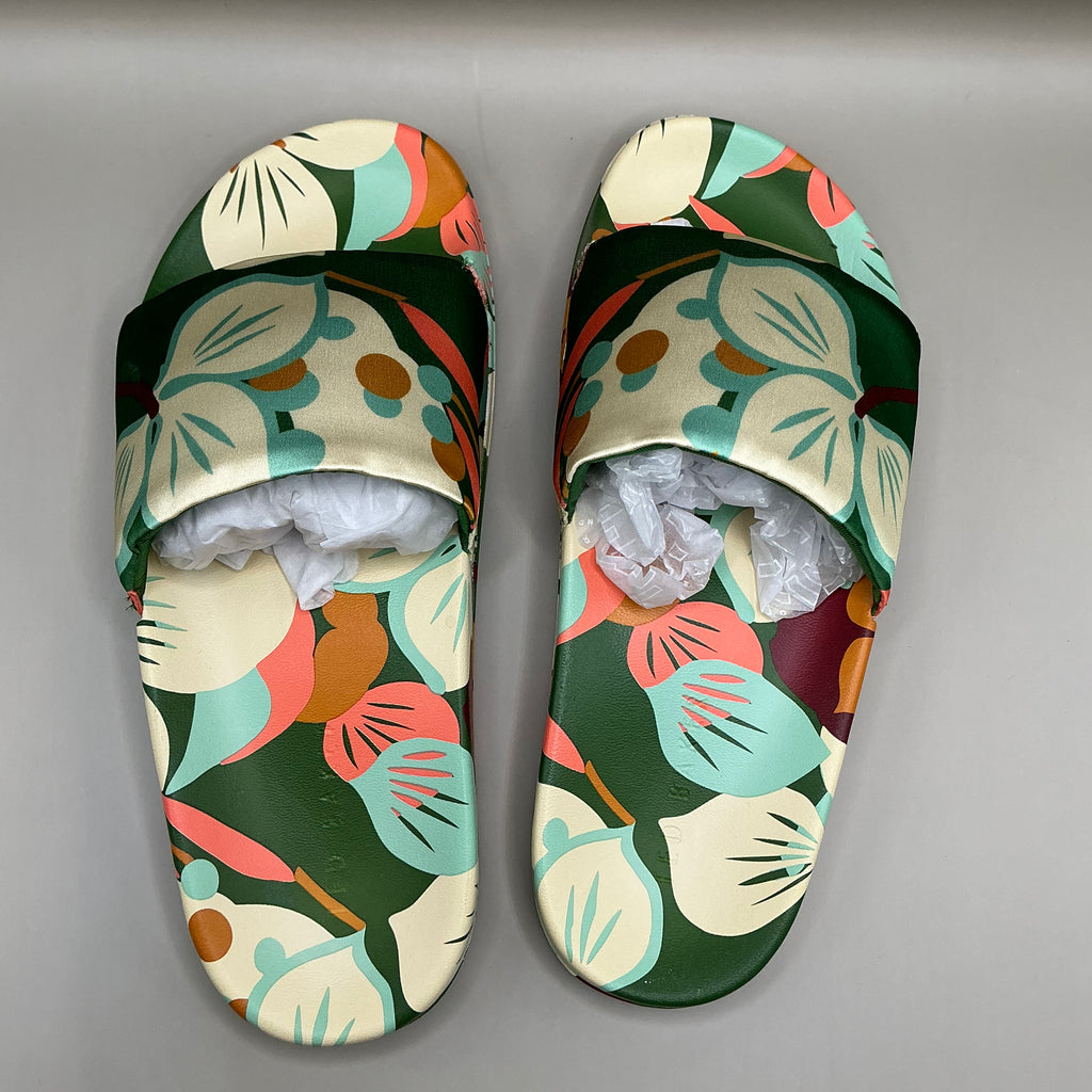 Ted Baker Emerald satin top sliders