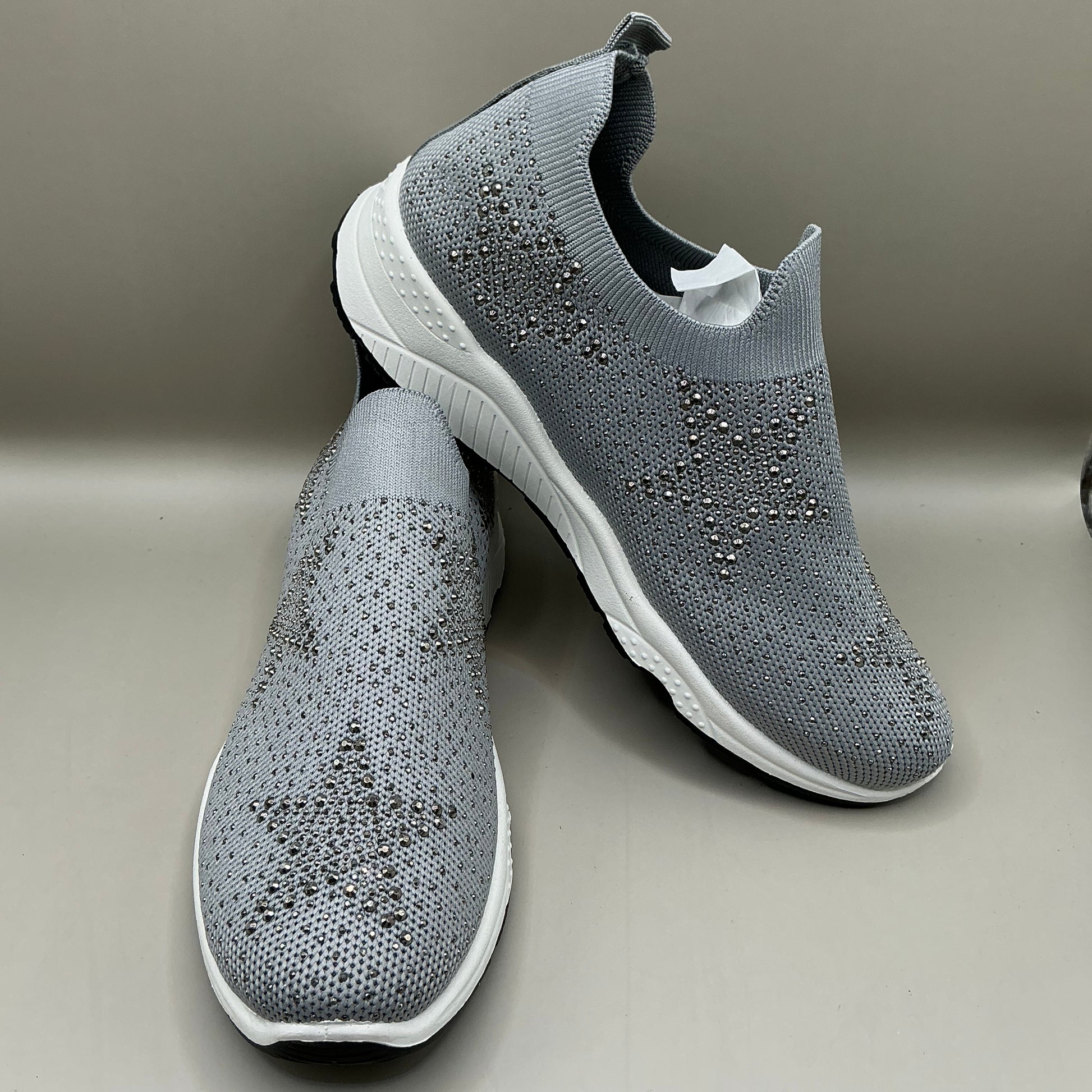 Moda in Pelle sparkly star sock trainers