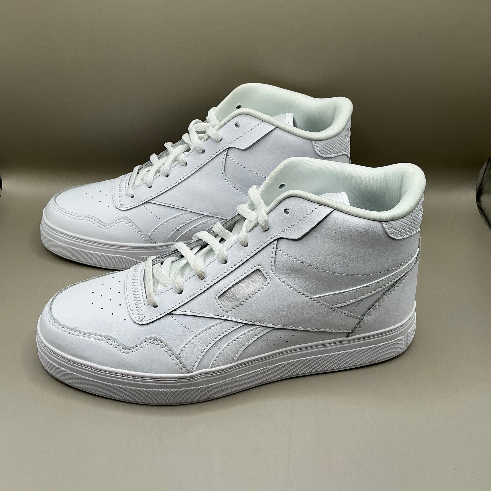 Reebok court advance high top trainers