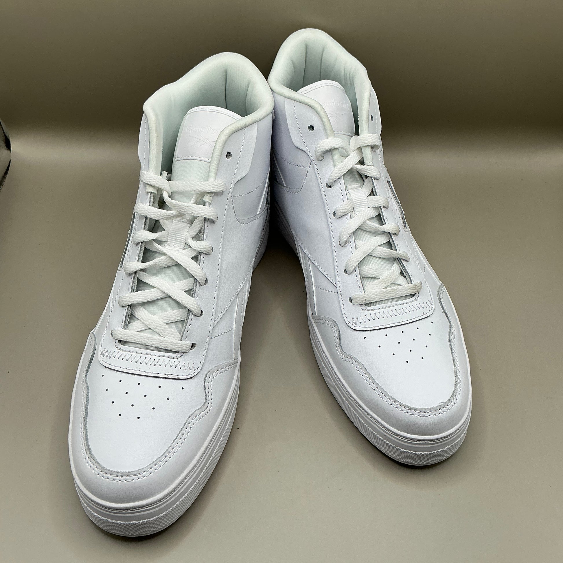 Reebok court advance high top trainers