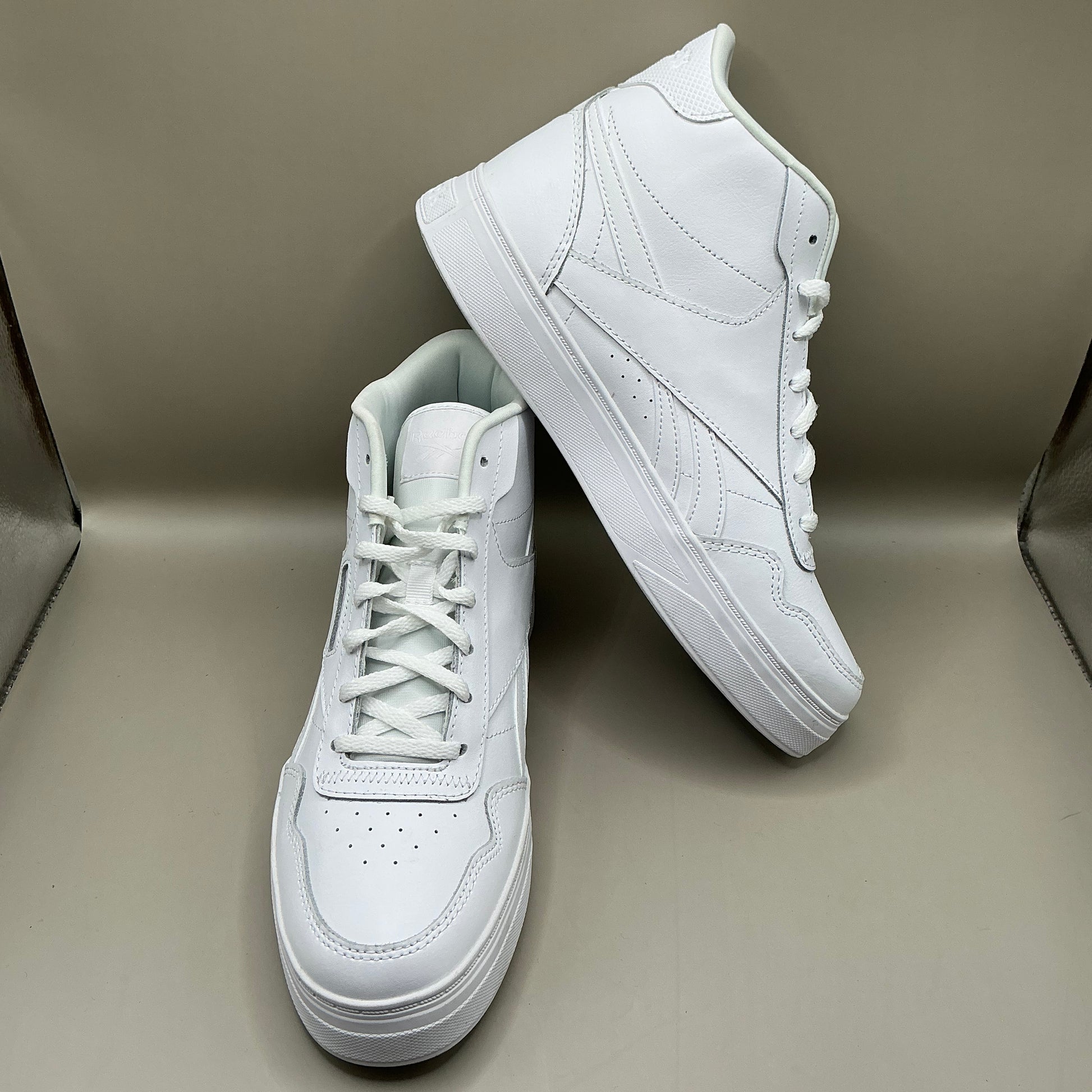 Reebok court advance high top trainers