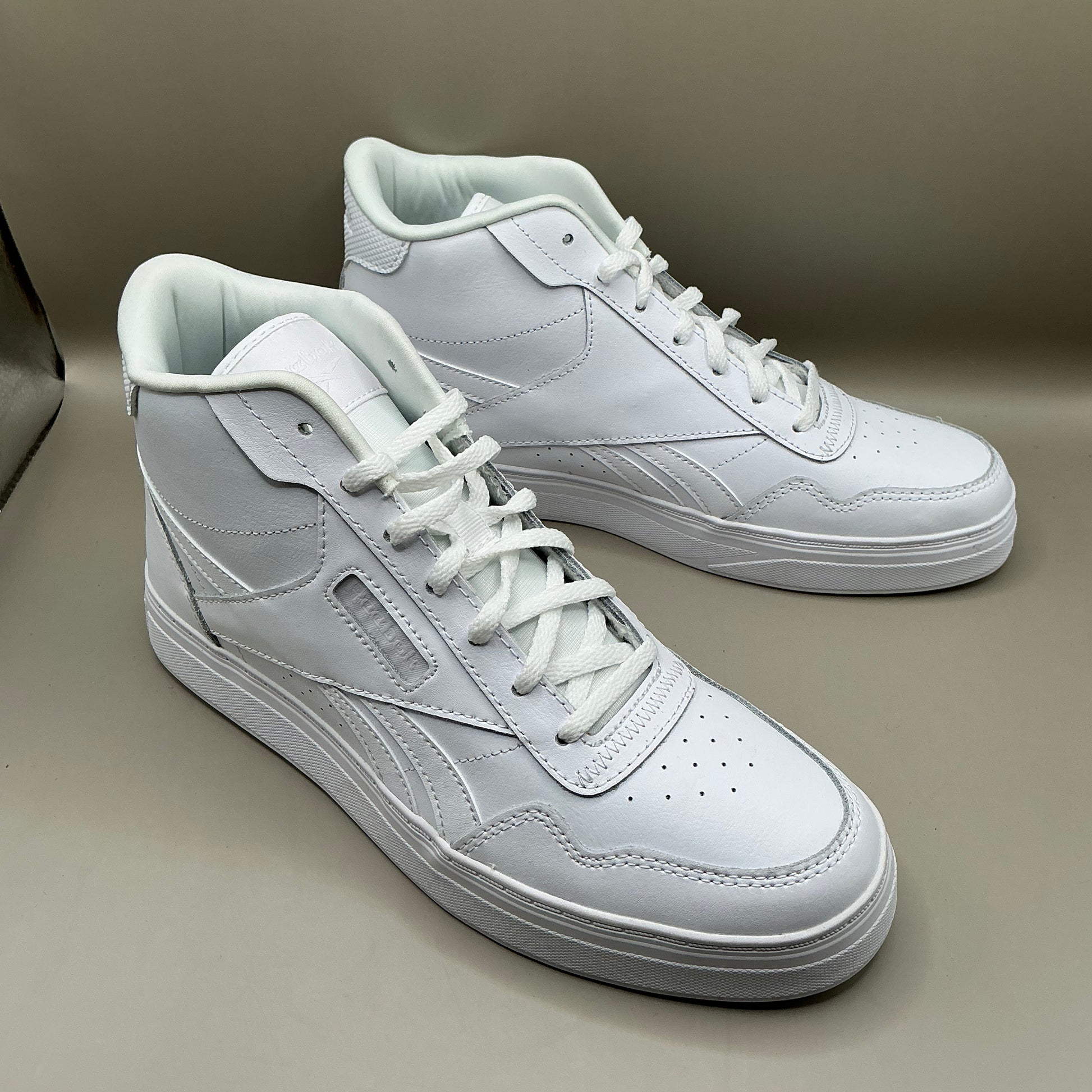 Reebok court advance high top trainers