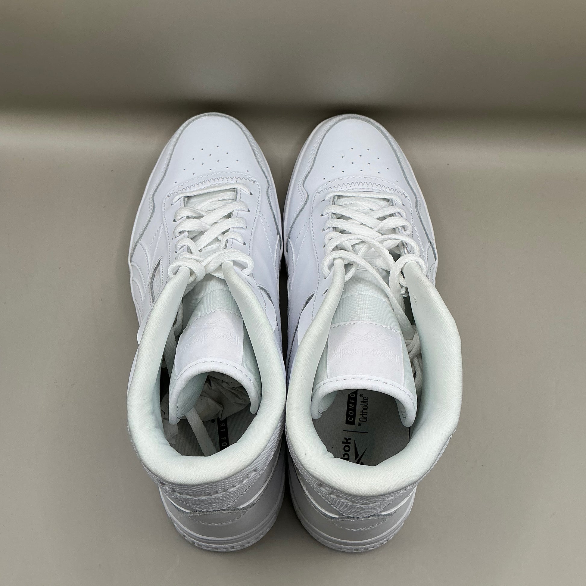 Reebok court advance high top trainers