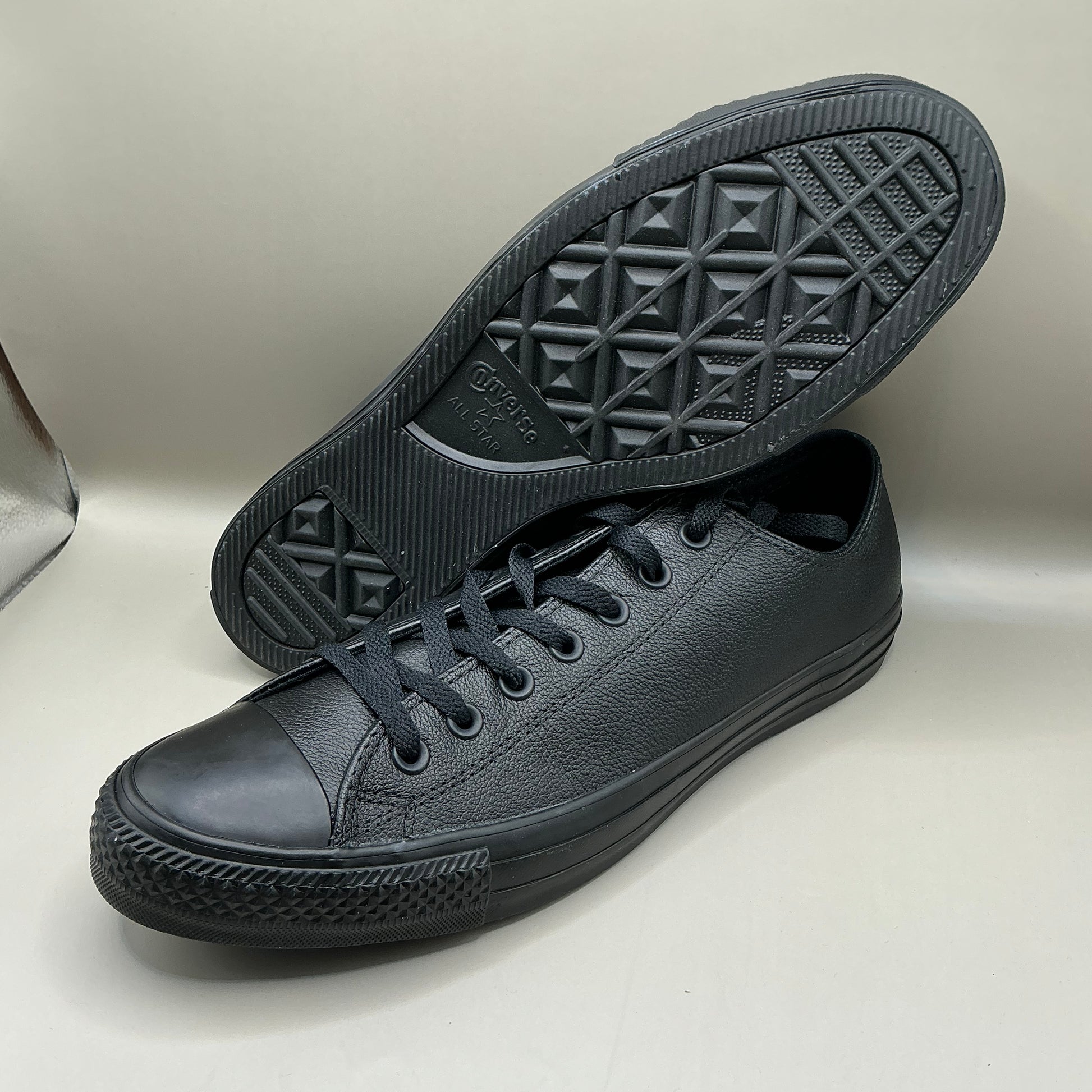 Converse All Starr leather low top trainers