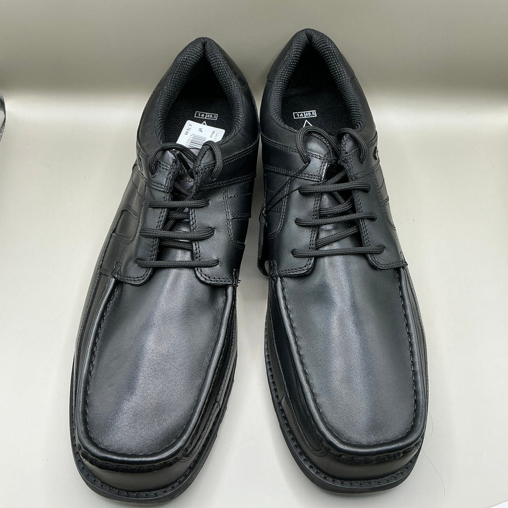 Lee Cooper black leather shoes