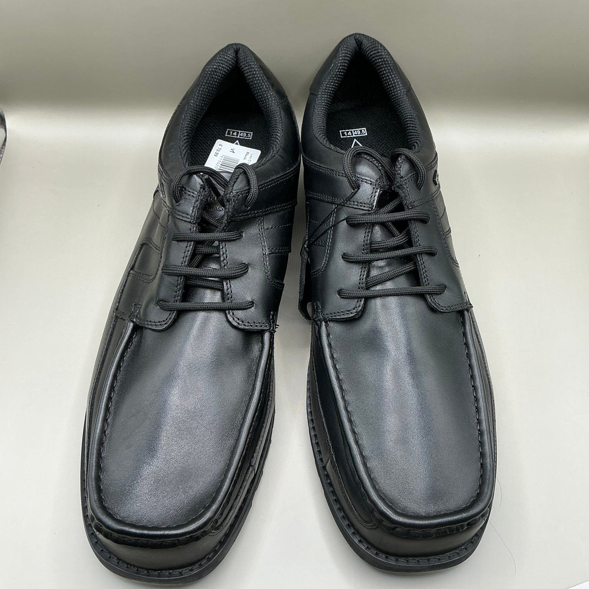 Lee Cooper black leather shoes