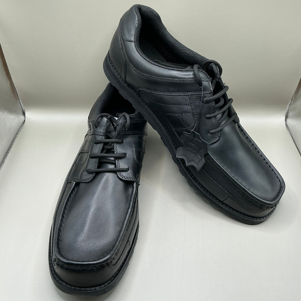 Lee Cooper black leather shoes