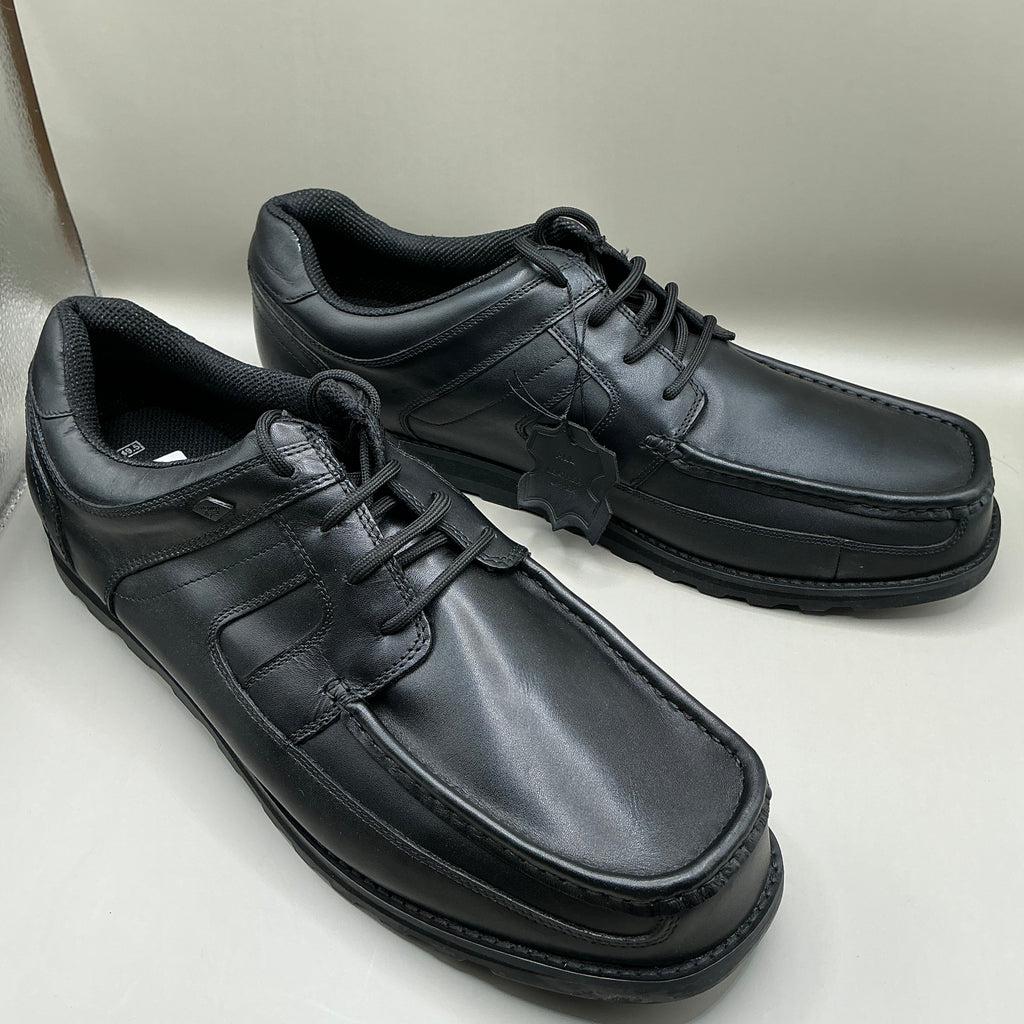 Lee Cooper black leather shoes